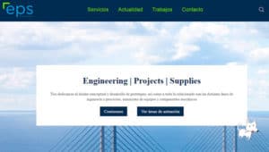 Web corporativa para ESP Ingeniería